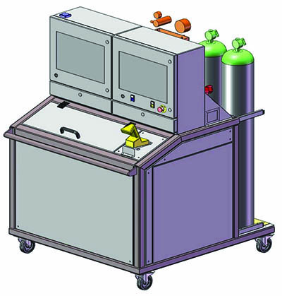 fuelpipe leak test bench